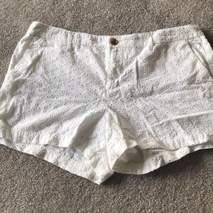 NWOT Old Navy White eyelet shorts